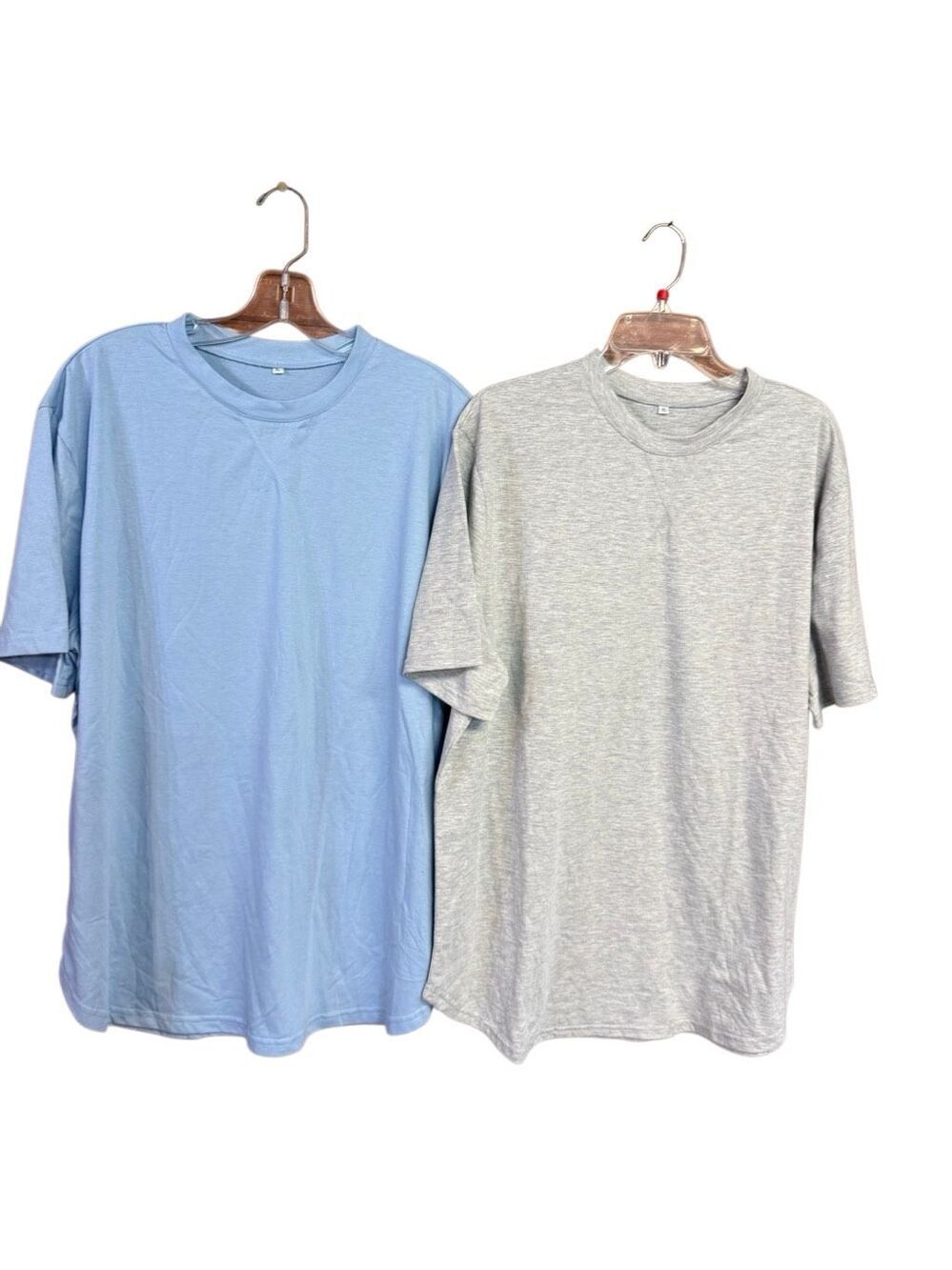 NEER Men’s Cotton Tees (2) Sz XL Blue/Gray NWT